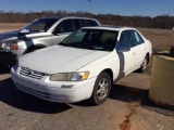 1997 TOYOTA CAMRY LE -SALVAGE TITLE (AT, SUNROOF, 4 CYLENG, MILES UNREADABL