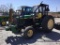 JOHN DEERE TRACTOR WITH FORESTRY PACKAGE (DUALS, WINCH, HOURS READ 5093, DU