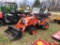 KIOTI CS 2410 E TRACTOR WITH LOADER (DIESEL, 4WD, HYDROSTATIC, LOW HOURS, 4