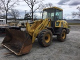 KOMATSU WA95-3H WHEEL LOADER (ONE OWNER, TRUE HOURS UNKNOWN, ENCLOSED CAB,