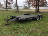 2005 DIAMOND C CAR TRAILER (18 ft, T/A)