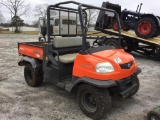 2010 KUBOTA RTV900 UTV (ONE OWNER, DIESEL, 4WD, MANUAL DUMP BED, HOURS READ