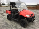 KYMCO UTILITY VEHICLE (RUNS BUT DOES NOT DRIVE, 4WD, GAS, MANUAL DUMP BED)