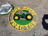 JOHN DEERE TRACTOR SIGN