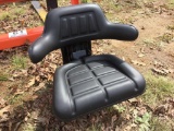 UNUSED BLACK TRACTOR SEAT