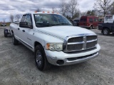 2005 DODGE RAM 3500 PICKUP (AT, 5.9L DIESEL, CREW CAB, LB, GN HITCH, MILES