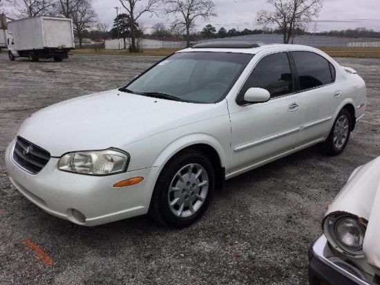 2000 NISSAN MAXIMA (AT, 3.0L, MILES READ 245234, VIN-JN1CA31D9YT710797)