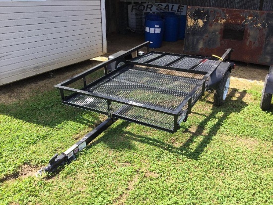 2018 5 FT X 8 FT UTILITY TRAILER (VIN-4YMBU0812JG045599)