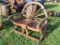 WAGON WHEEL BENCH