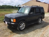 2002 LAND ROVER SE7 (DISCOVERY SERIES, AT, 4.0L, 4WD, VIN-SALTW12442A765199, MILES READ 178950)