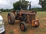 MASSEY FERGUSON 165 TRACTOR (NEW FRONT TIRES, PERKINS DIESEL, SN-9A 165014, REMOTES)
