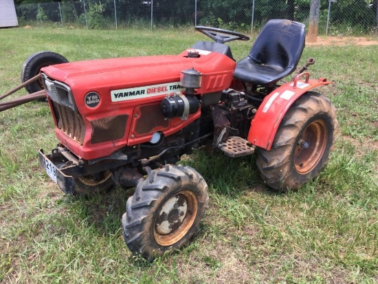 YANMAR YM186D DIESEL TRACTOR (4 WHEEL DRIVE)