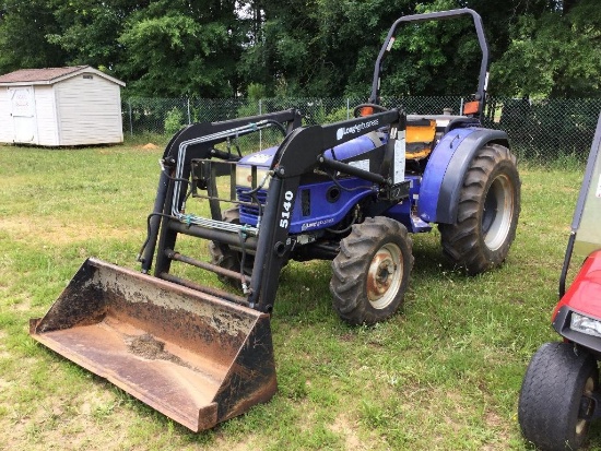 LAND TRAC 300 DTC TRACTOR W/LOADER, 4X4