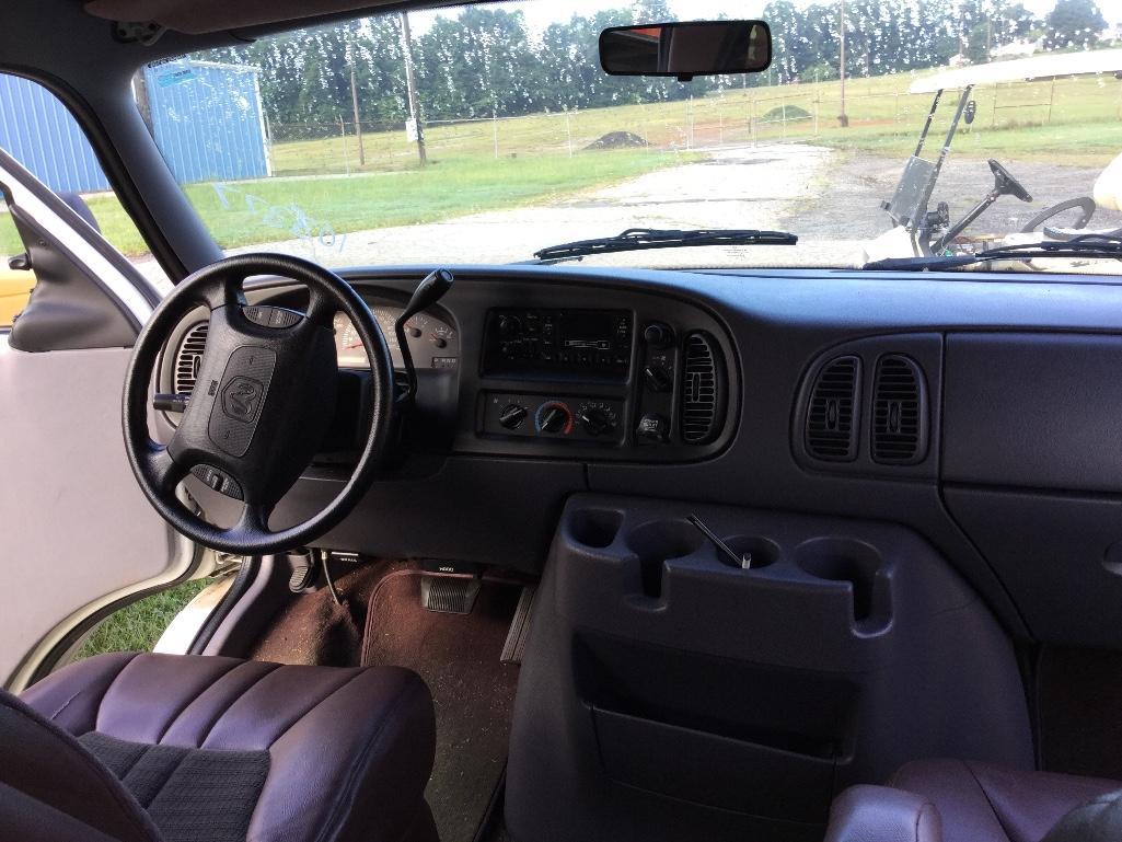 1998 Dodge Ram 1500 Handicap Van At 5 2l Custom Interior