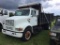 1993 INTERNATIONAL 3700 DUMP TRUCK (7 SPD, CUMMINS DIESEL, 16FT BED W/42 IN SIDES, SWING GATE,