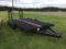 6FT 6 IN X 18FT TRI-AXLE EQUIPMENT TRAILER (NO TITLE)
