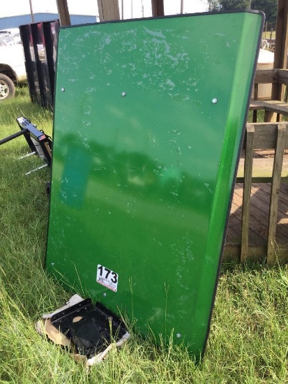 UNUSED TRACTOR CANOPY (GREEN)