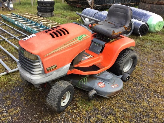 SCOTTS RIDING MOWER (25HP ENGINE, 46'' DECK, DOES NOT RUN)