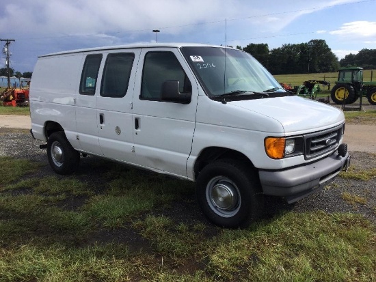 2006 FORD E-250 VAN (5.4L, AT) VIN-1FTSE34L16DB02277, MILES ARE NON READABLE-EXEMPT)