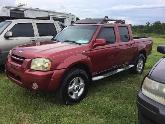 2001 NISSAN FRONTIER SE (AT, 3.3L, VIN-1NGED27101C363756, MILES - 189578, AT, 3.3L)