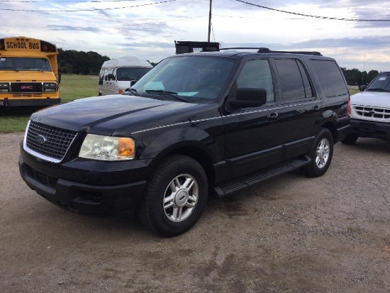 2004 FORD EXPEDITION XLT (AT, 5.4L, VIN-1FMPU15L84LB38087, MILES- 177400-EXEMPT)