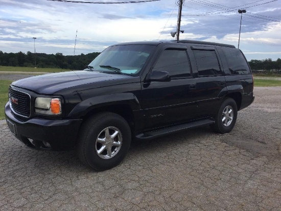 2000 GMC YUKON DENALI (AT, 5.7L, 1GKEK63RXYR231285, MILES-264477)