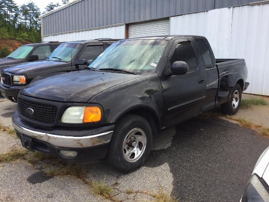 1997 FORD F-150 EXTENDED CAB PICKUP (AT, 4.2L, EXT CAB, STEP SIDE, VIN-1FTDX0723VKB36459, MILES READ