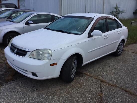 2006 SUZUKI FORENZA (5 SPEED, 1998 CC ENGINE, VIN-KL5JD56Z16K251253, MILES-209776)