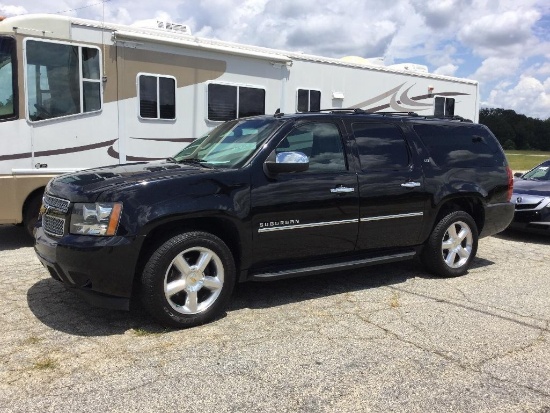 2013 CHEV SUBURBAN SUV (5.3L, AT) SALVAGE TITLE, VIN-1GNSKKE78DR177554, MILES READ 91924