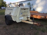INGERSOLL RAND 185 AIR COMPRESSOR JOHN DEERE DIESEL