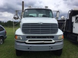 2006 STERILING SINGLE AXLE ROAD TRACTOR (450HP, 10 SPEED W/JAKE BRAKE, SLIDING 5TH WHEEL, MILES READ