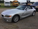 2003 BMW Z-4 CONVERTIBLE (VIN-44SBT334X3LS40492, MILES-102413, AT)
