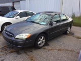 2002 FORD TAURUS SES (AT, 3.0L, SUNROOF, VIN-1FAHP55S72A176570, MILES READ 191380-EXEMPT)
