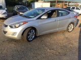 2011 HYUNDAI ELANTRA (AT, 4 CYL, VIN-KMHDH4AE2BU117856, MILES READ 149980-ACTUAL)