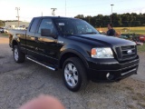 2008 FORD F150 PKP TRUCK (AT, 5.4L, 4WD, CREW CAB) VIN-1FTPX14V88FA56928, MILES READ 115055