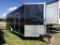 2012 STORM WEDGE ENCLOSED TRAILER (93 IN WIDE, 26 FT LONG, 7FT 6IN TALL, 2 5000LB AXLES,