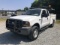 2005 FORD F-350 SERVICE TRUCK W/LADDER RACK (AT, 5.4L GAS, 4WD, 8ft KNAPHEIDE BED, MILES READ