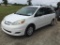 2008 TOYOTA SIENNA LE (AT, V6, VIN-5TDZK23C68S110868, MILES READ 247828)