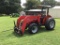 MASSEY FERGUSON 263 TRACTOR W/832 MF LOADER (4X4, DUAL REMOTES, HAY SPEAR)