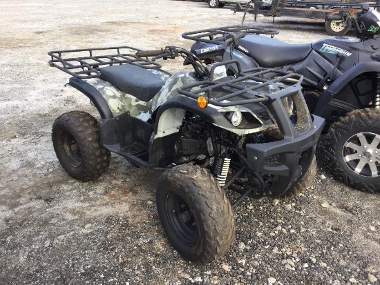 2016 COOLSTER ATV (DOES NOT RUN, BEEN SITTING OVER
