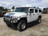 2003 HUMMER H2 (AT, MILES READ 163020, VIN-5GRGN23U83H142479)