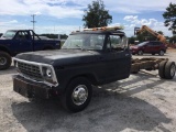 1978 FORD F-350 CAB & CHASSIS