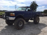 1996 FORD F-150 PICKUP-NO TITLE (AT, 4X4, MILES READ 120976, VIN-1FTEF1)