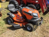 HUSQVARNA YT 42DXLS MOWER (42'' CUT, 21.5 HP, KAWASKI ENGINE, HRS READ 08)