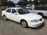 2002 MAZDA 626 (AT, MILES READ 172086-EXEMPT, 4 CYL, VIN-1YVGF22C025260351)