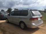 2004 HONDA ODYSSEY (AT, 3.5 VTEC, VIN-5FNRL18014B060501, MILES READ 238442)