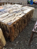 TEAK WOOD COFFEE TABLE SET