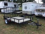 2017 CARRY ON UTILITY TRAILER (6X8, WOOD FLOOR, VIN-4YMBU1018HG064590)