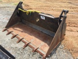 74'' 4-N-1 BUCKET SKID STEER ATTACHMENT