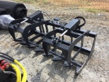 UNUSED 66'' ROOT GRAPPLE SKID STEER ATTACHMENT